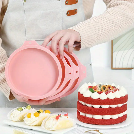 Silicone Layered Cake Molds (4''/6''/8'')